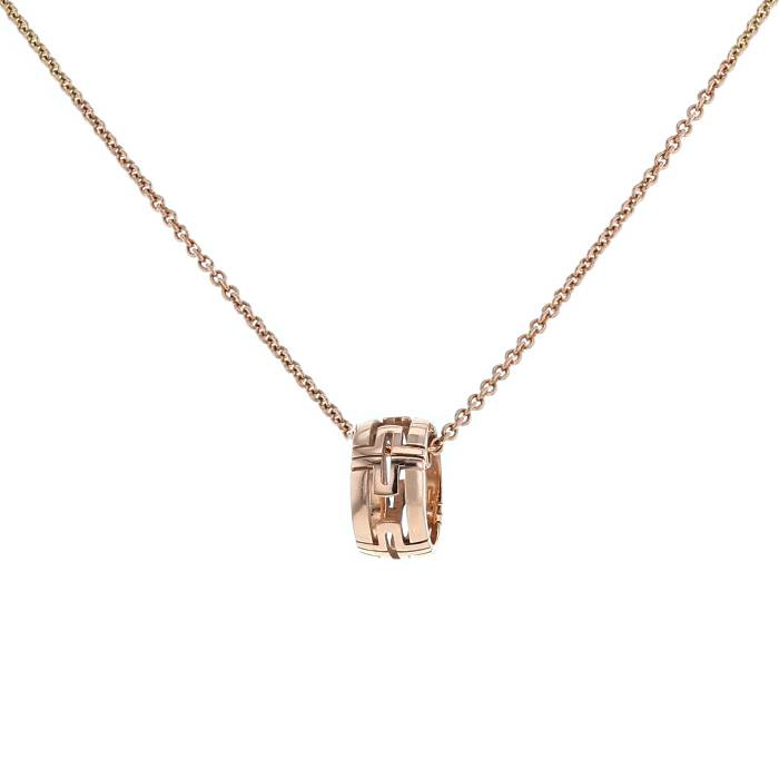 [⭐JeweliWhal]PARENTESI NECKLACE PINK GOLD