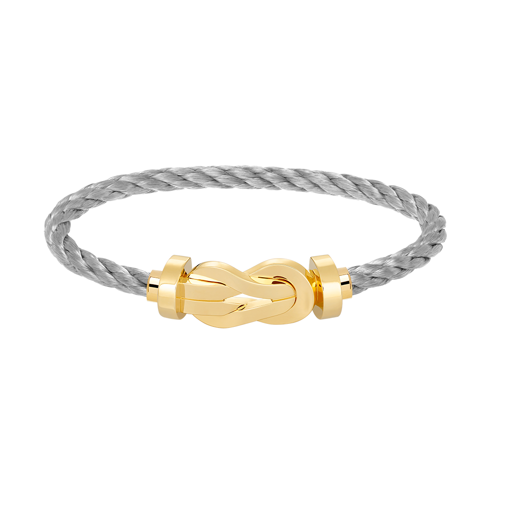 [⭐JeweliWhal]CHANCE LARGE 8 FIGURE BUCKLE NO DIAMOND BRACELET GOLD