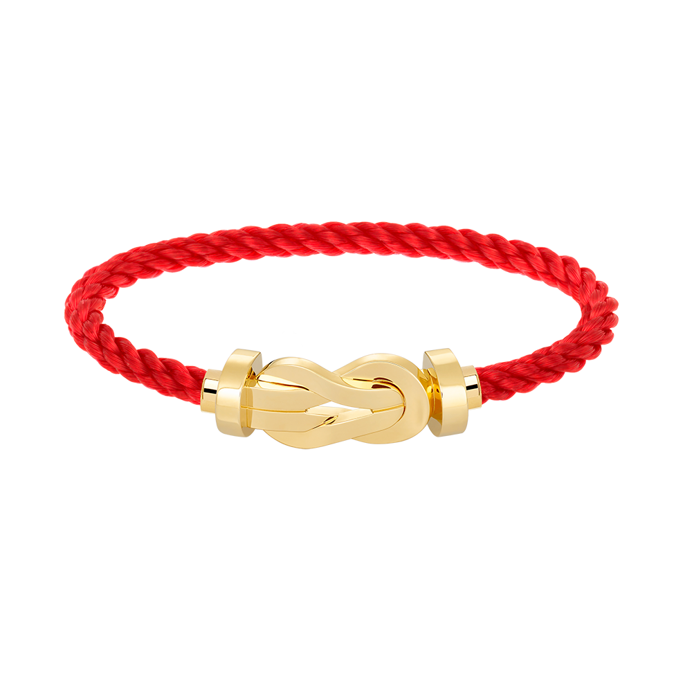 [⭐JeweliWhal]CHANCE LARGE 8 FIGURE BUCKLE NO DIAMOND BRACELET GOLD