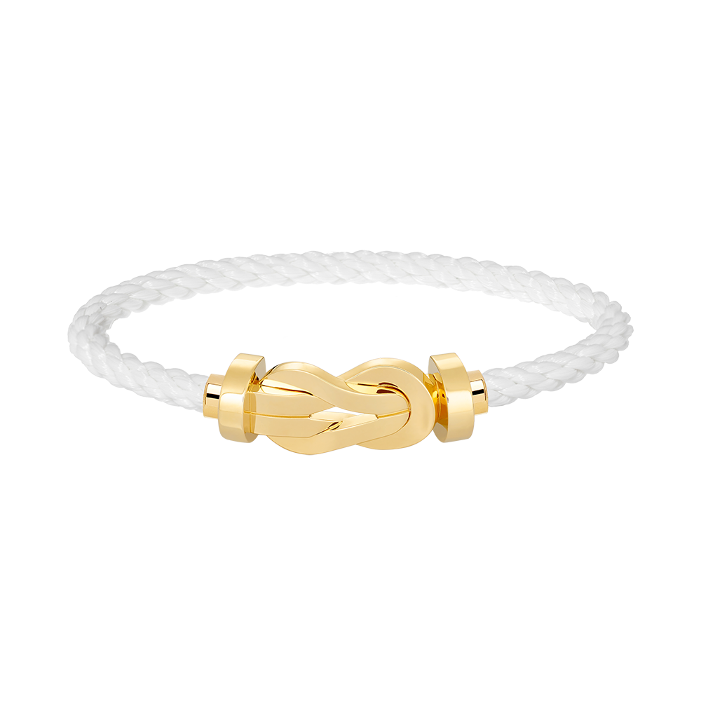 [⭐JeweliWhal]CHANCE LARGE 8 FIGURE BUCKLE NO DIAMOND BRACELET GOLD