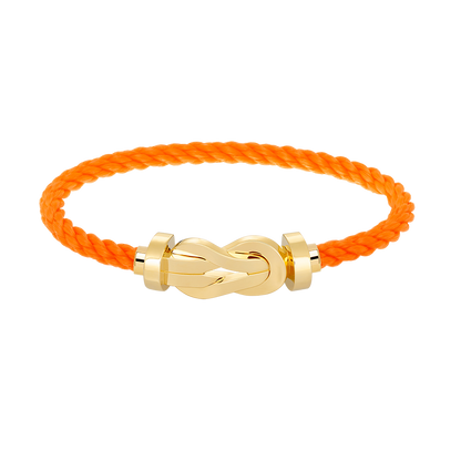 [⭐JeweliWhal]CHANCE LARGE 8 FIGURE BUCKLE NO DIAMOND BRACELET GOLD