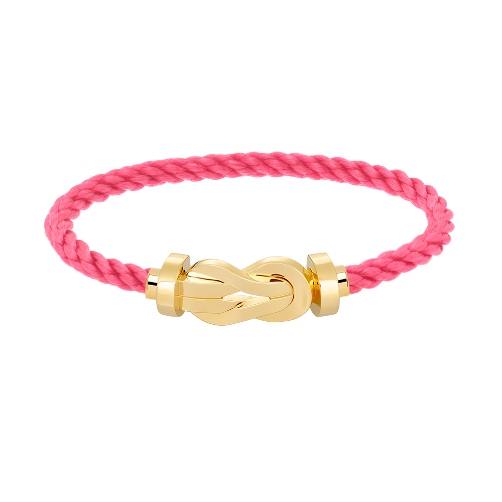 [⭐JeweliWhal]CHANCE LARGE 8 FIGURE BUCKLE NO DIAMOND BRACELET GOLD