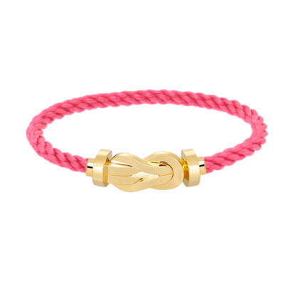 [⭐JeweliWhal]CHANCE LARGE 8 FIGURE BUCKLE NO DIAMOND BRACELET GOLD