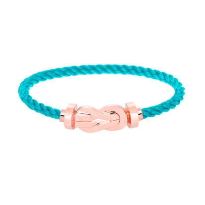 [⭐JeweliWhal]CHANCE LARGE 8 FIGURE BUCKLE NO DIAMOND BRACELET ROSE GOLD