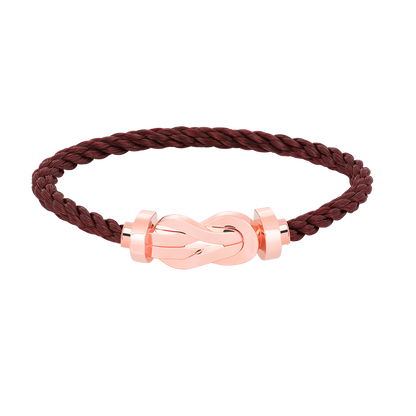 [⭐JeweliWhal]CHANCE LARGE 8 FIGURE BUCKLE NO DIAMOND BRACELET ROSE GOLD
