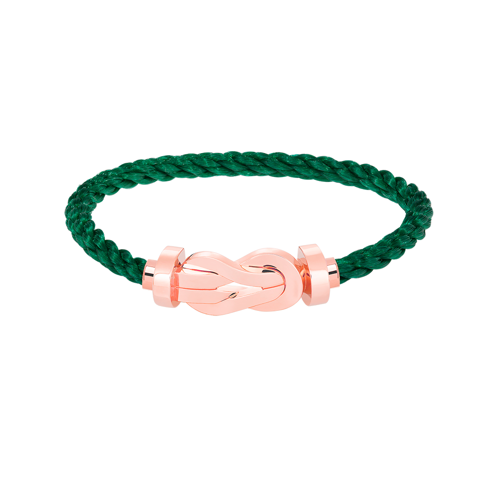 [⭐JeweliWhal]CHANCE LARGE 8 FIGURE BUCKLE NO DIAMOND BRACELET ROSE GOLD
