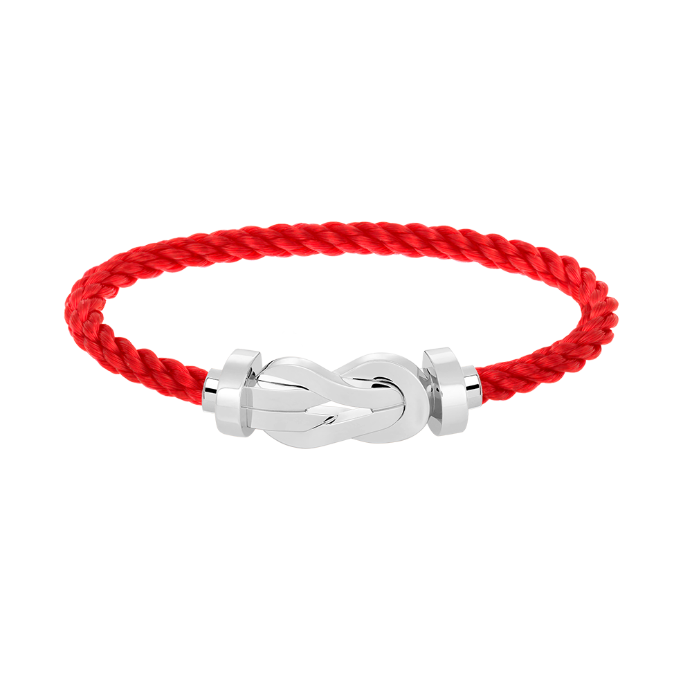 [⭐JeweliWhal]CHANCE LARGE 8 FIGURE BUCKLE NO DIAMOND BRACELET SILVER