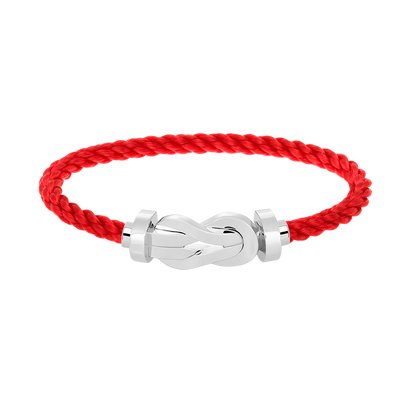 [⭐JeweliWhal]CHANCE LARGE 8 FIGURE BUCKLE NO DIAMOND BRACELET SILVER