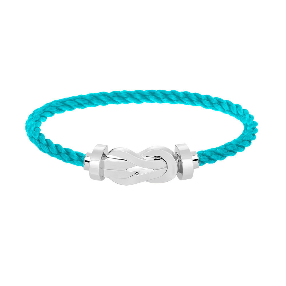 [⭐JeweliWhal]CHANCE LARGE 8 FIGURE BUCKLE NO DIAMOND BRACELET SILVER