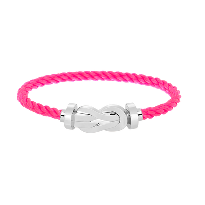 [⭐JeweliWhal]CHANCE LARGE 8 FIGURE BUCKLE NO DIAMOND BRACELET SILVER