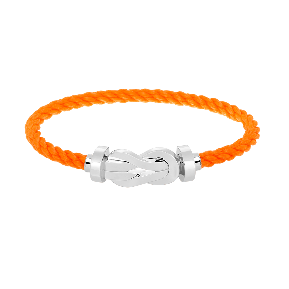 [⭐JeweliWhal]CHANCE LARGE 8 FIGURE BUCKLE NO DIAMOND BRACELET SILVER