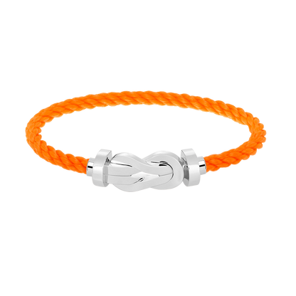 [⭐JeweliWhal]CHANCE LARGE 8 FIGURE BUCKLE NO DIAMOND BRACELET SILVER