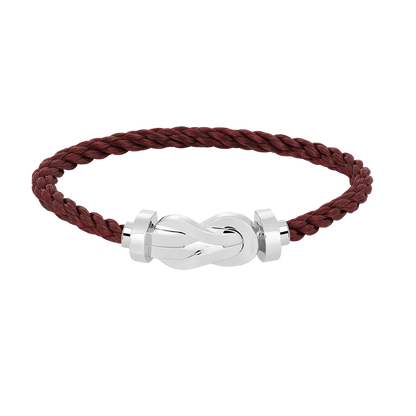 [⭐JeweliWhal]CHANCE LARGE 8 FIGURE BUCKLE NO DIAMOND BRACELET SILVER