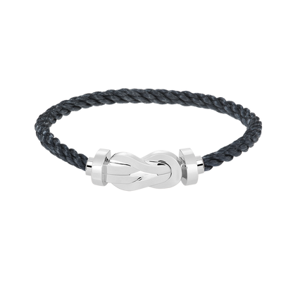 [⭐JeweliWhal]CHANCE LARGE 8 FIGURE BUCKLE NO DIAMOND BRACELET SILVER