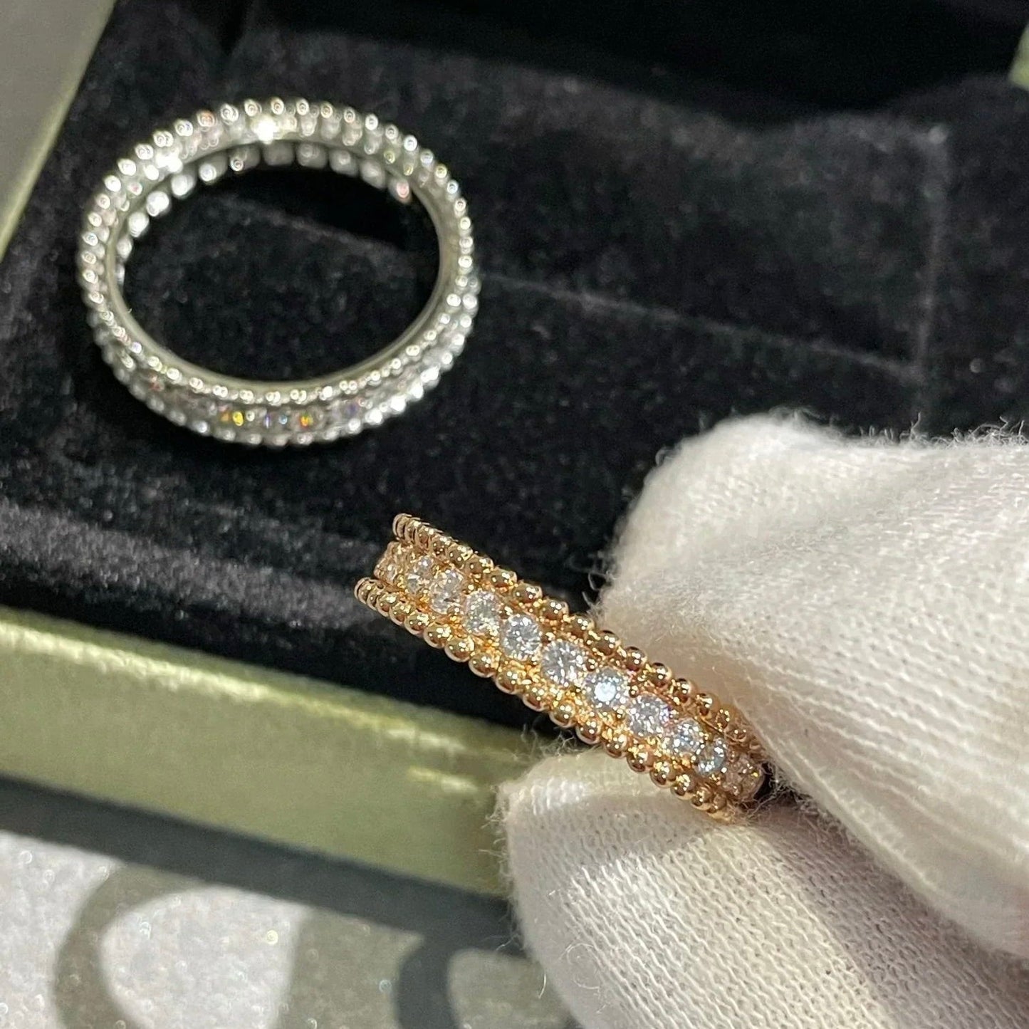 [⭐JeweliWhal]PERLEE DIAMOND ROSE GOLD RING