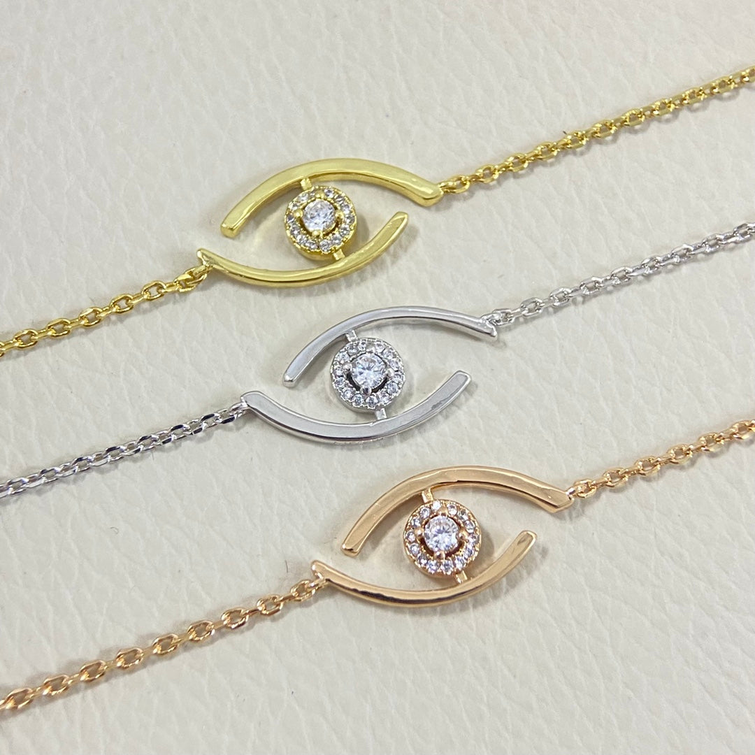 [⭐JeweliWhal]Demo Eye Pave-Set Diamond Bracelet