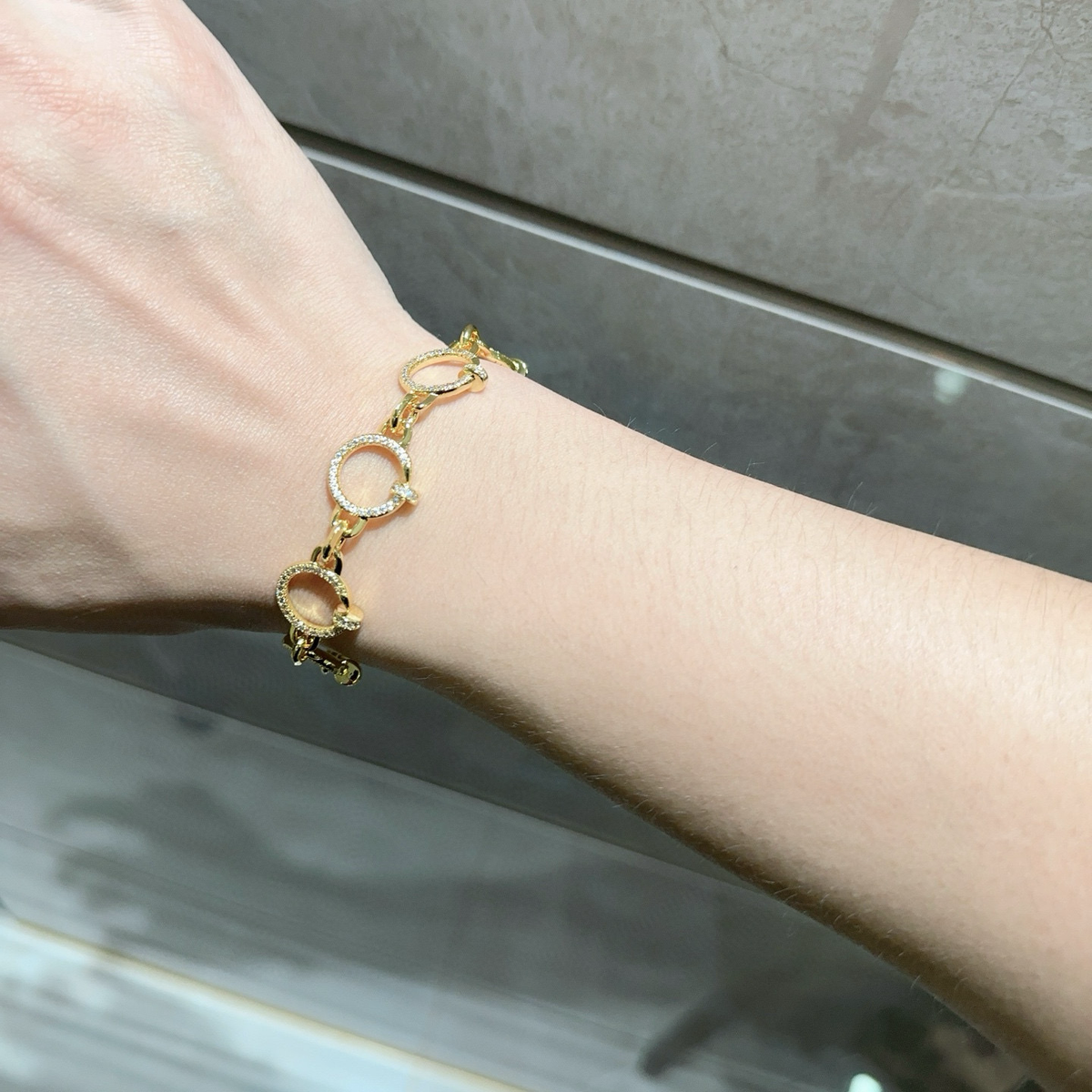 [⭐JeweliWhal Jewelry] LOVE&JUSTE BRACELET DIAMONDS