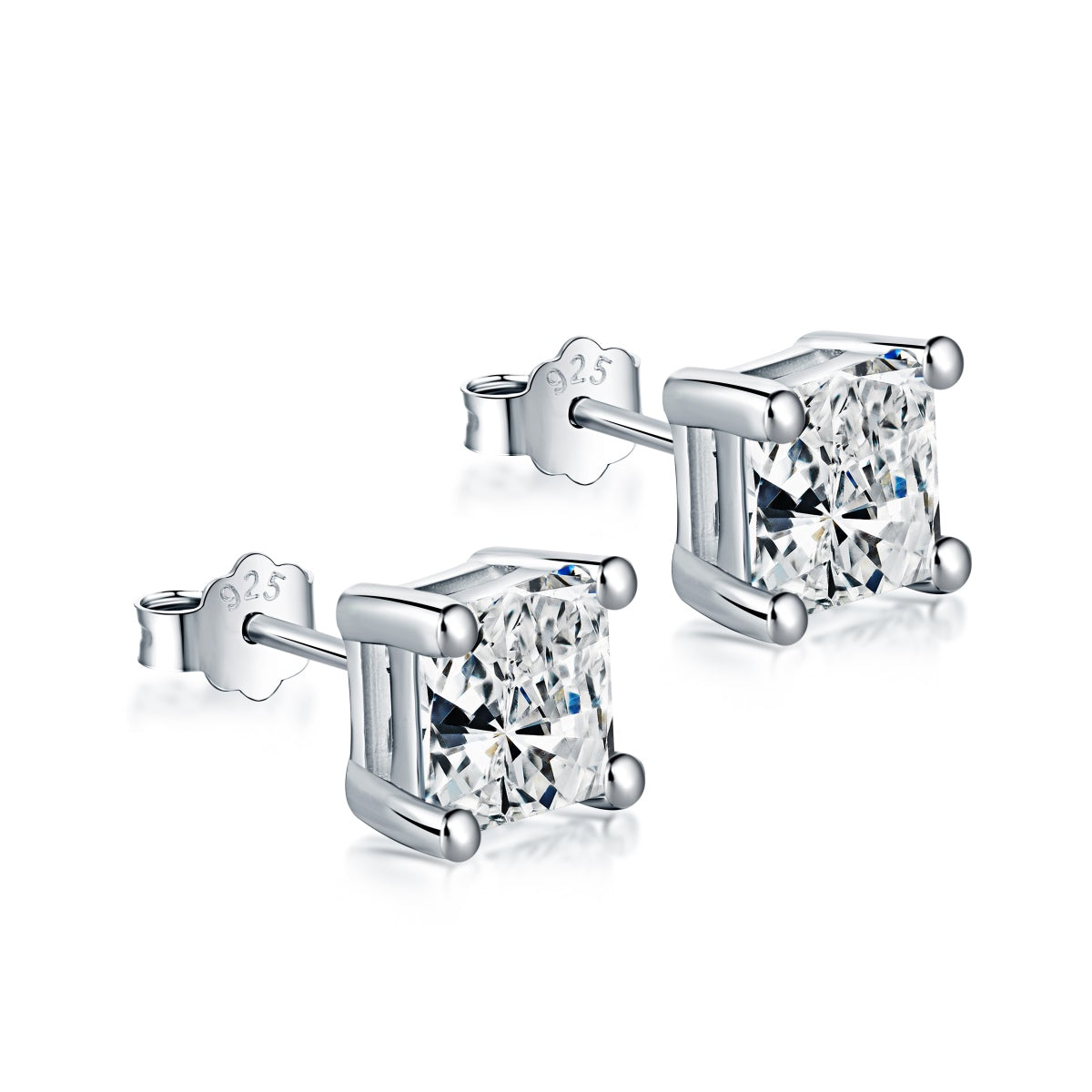 [Tonmkive Jewelry]Zarte Ohrringe in Quadratischer Form