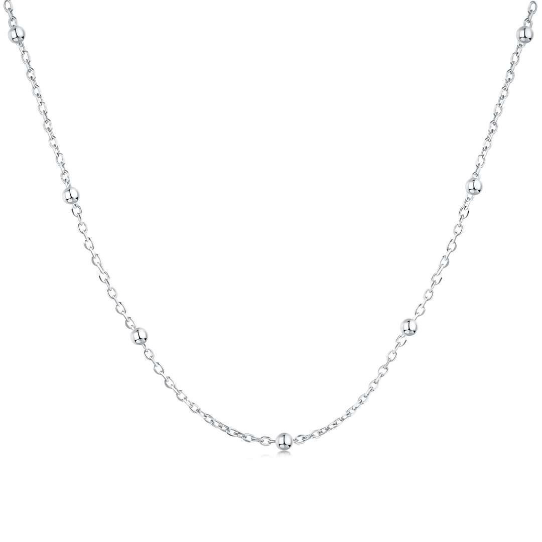 [Tonmkive Jewelry]Kleine Perlen-Schlüsselbeinkette Schlichte Halskette