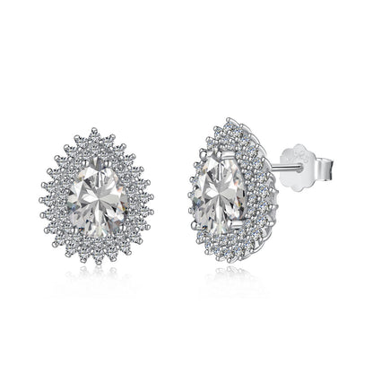 [Tonmkive Jewelry]أقراط يومية رقيقة وجميلة بقطع الإجاصة