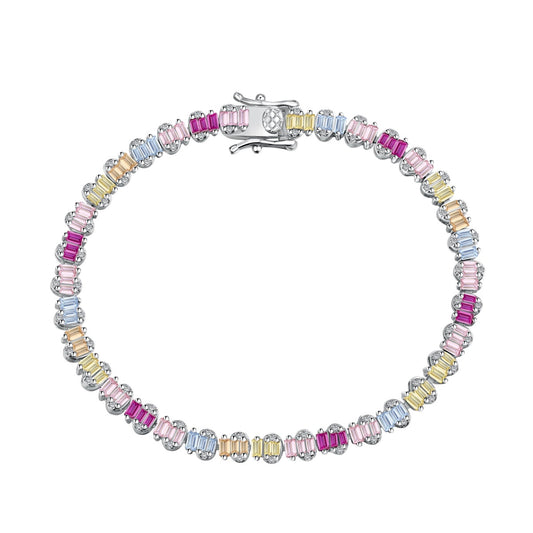 [Tonmkive Jewelry]سوار حفلات أنيق بقطع الزمرد الملون