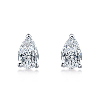 [Tonmkive Jewelry]أقراط على شكل قطرة ماء مزخرفة