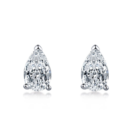 [Tonmkive Jewelry]Geschwungene Ohrringe in Wassertropfenform