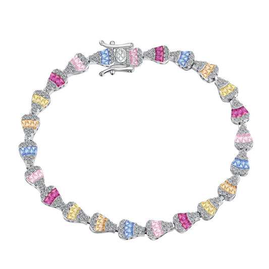 [Tonmkive Jewelry]سوار يومي على شكل قطرة ماء متلألئة