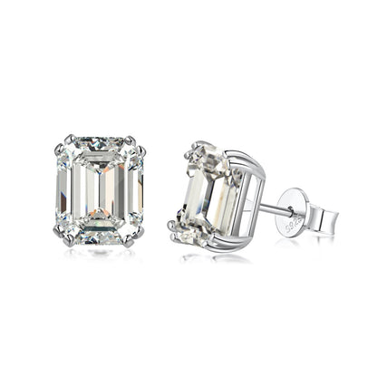[Tonmkive Jewelry] Schillernde quadratische Ohrringe
