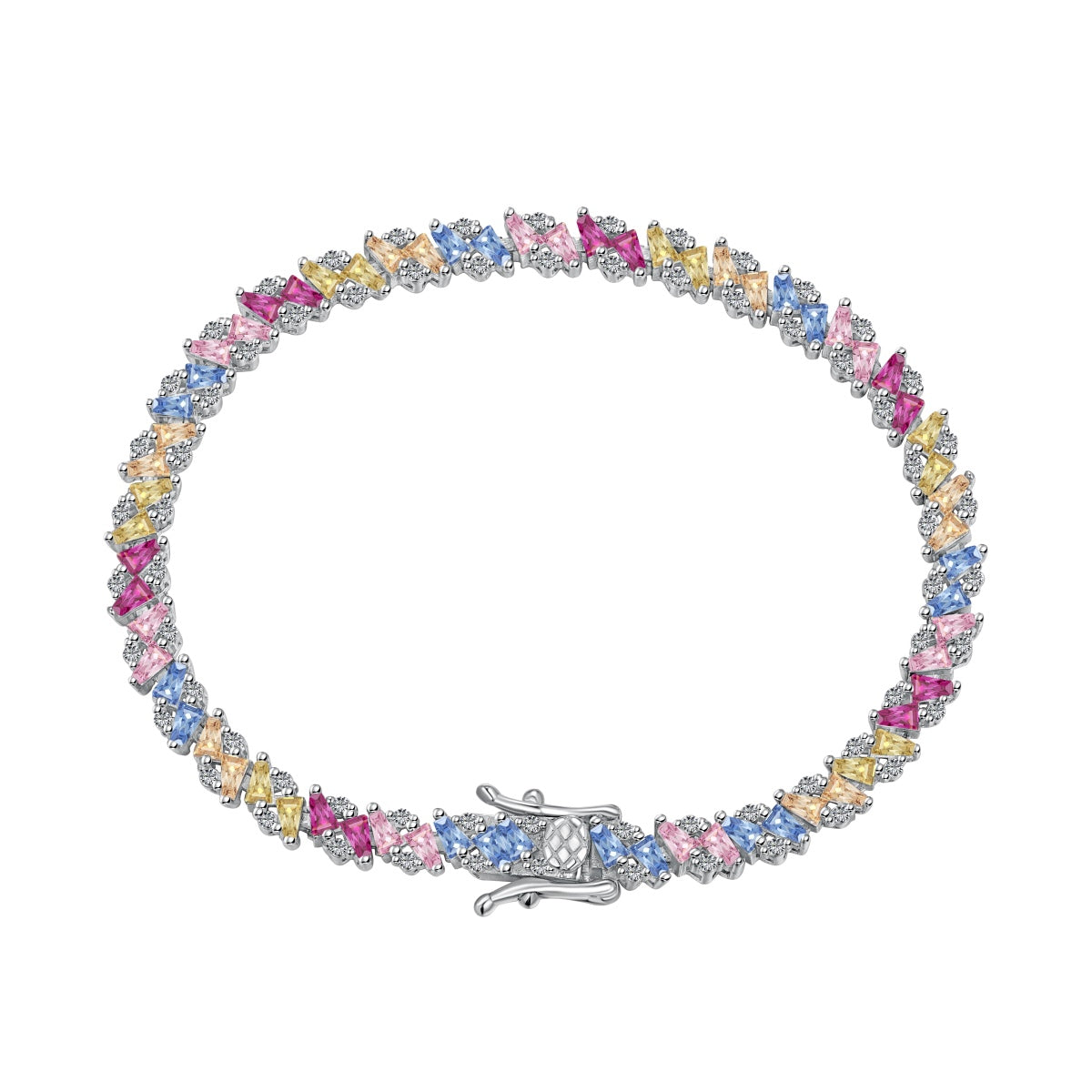 [Tonmkive Jewelry]سوار مزين للحفلات بقطع متعددة متلألئة