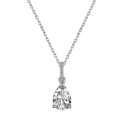 [Tonmkive Schmuck]Zarte Wassertropfenform Mode-Halskette