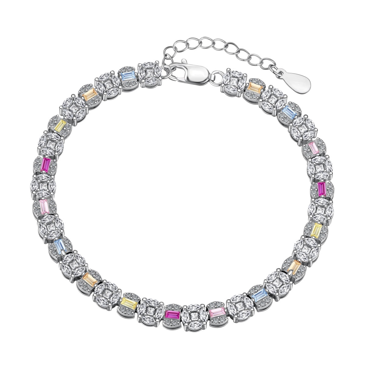 [Tonmkive Jewelry] سوار يومي متعدد الأوجه، متلألئ ومشرق