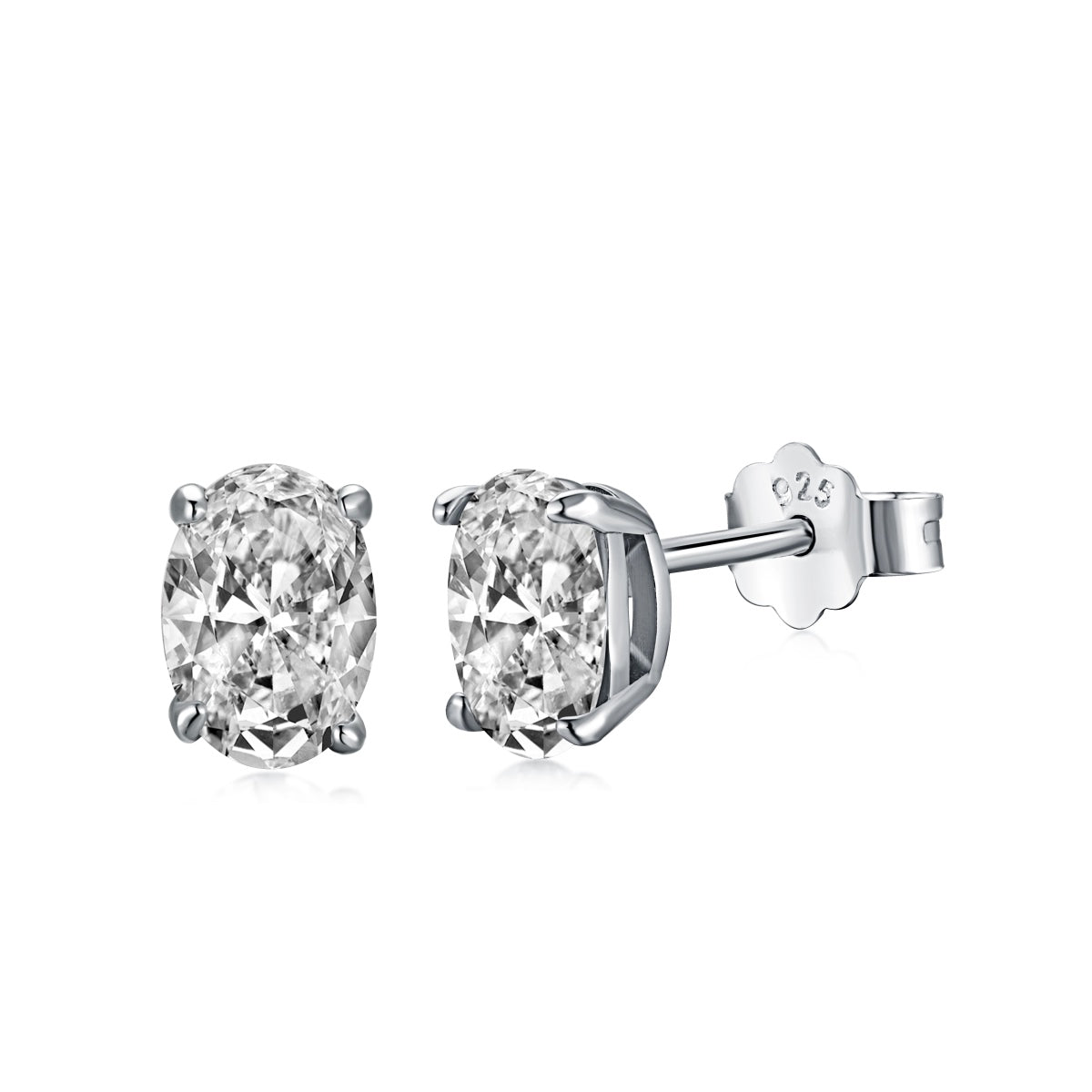 [Tonmkive Jewelry] أقراط بيضاوية كلاسيكية أنيقة وراقية