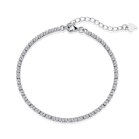 [Tonmkive Jewelry]Elegantes Armband mit Smaragdschliff für jeden Tag