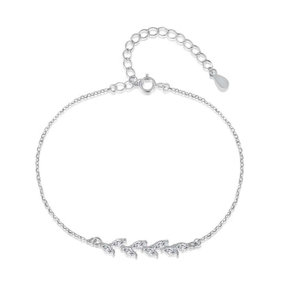 [Tonmkive Jewelry]Elegantes Armband in Weizenblatt-Form