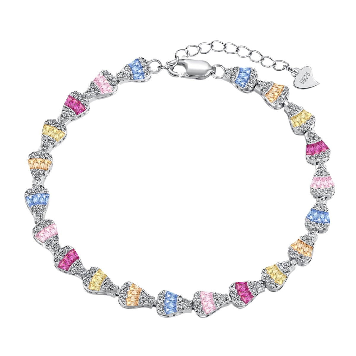 [Tonmkive Schmuck]Funkelndes Wassertropfen-Armband für jeden Tag