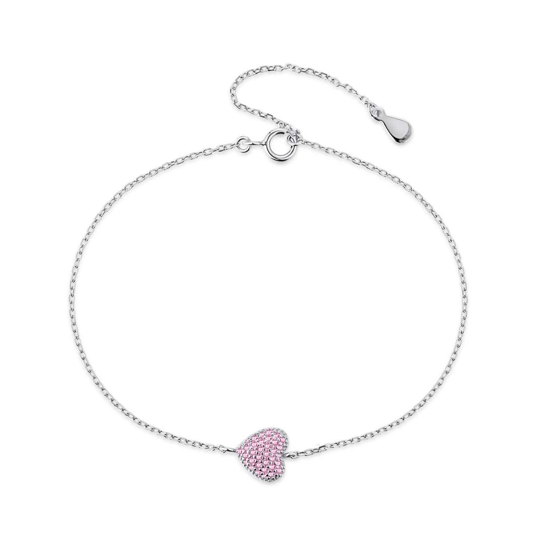 [Tonmkive Jewelry]سوار على شكل قلب لطيف ومتعدد الاستخدامات