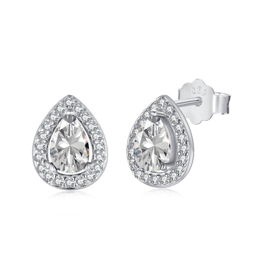 [Tonmkive Jewelry]Luxuriöse Ohrringe in Wassertropfenform