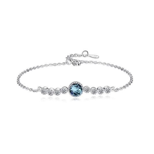 [Tonmkive Jewelry]Luxuriöses Herz des Ozeans Armband