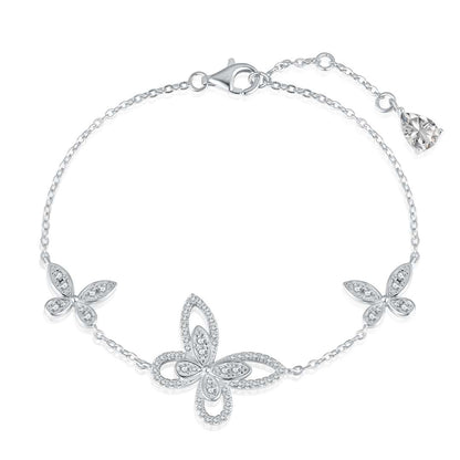 [Tonmkive Jewelry]سوار بدلاية فراشة رقيقة