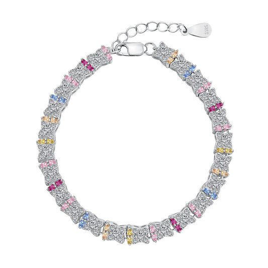 [Tonmkive Jewelry]سوار يومي فريد من نوعه بتصميم زهرة ملونة