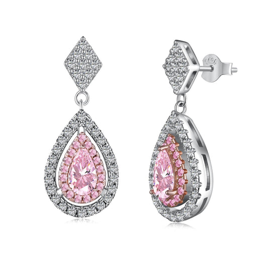 [Tonmkive Jewelry] أقراط على شكل دمعة أنيقة للمناسبات الفاخرة