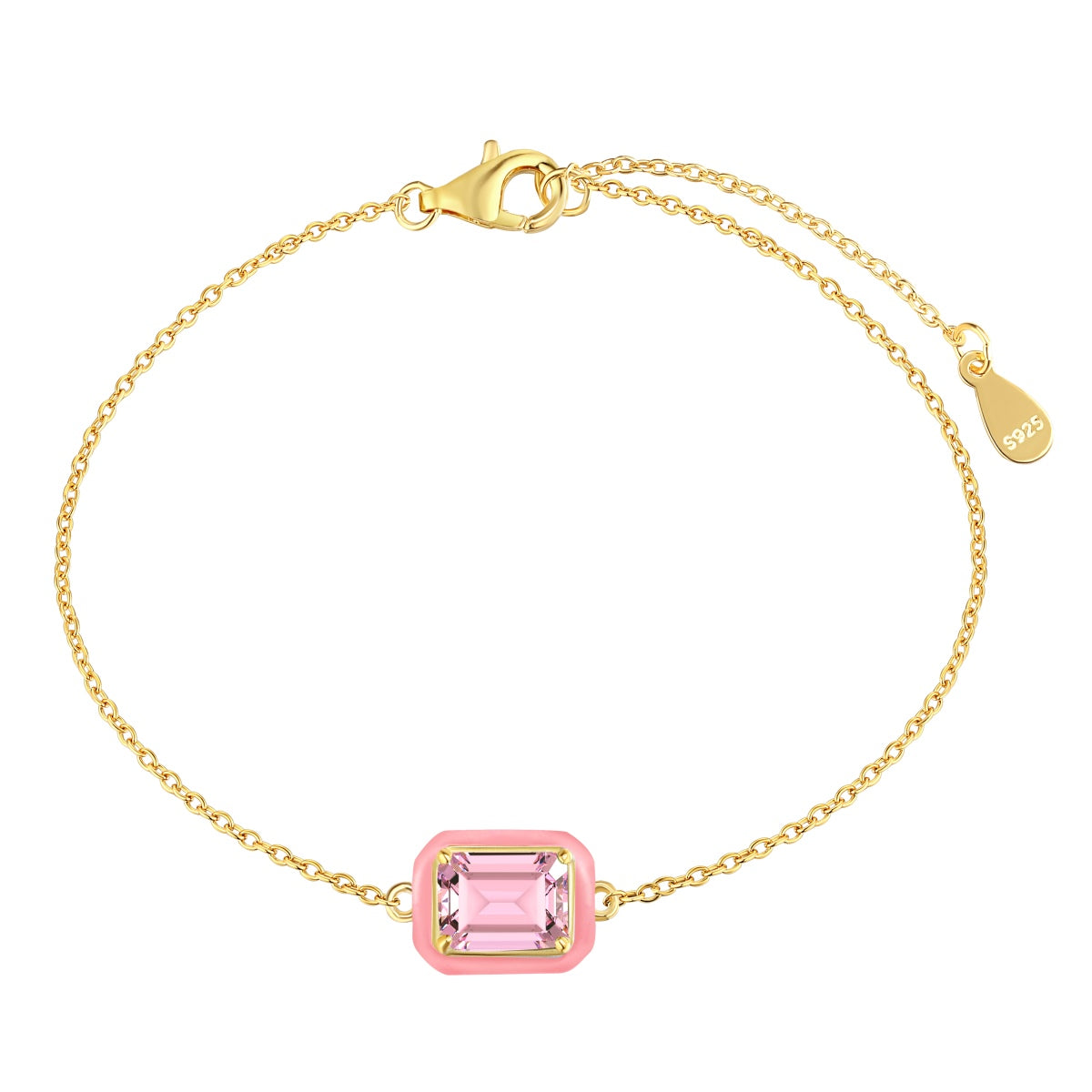 [Tonmkive Jewelry]2.0 قيراط سوار يومي بقطع الزمرد الملون البراق