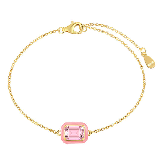 [Tonmkive Jewelry]2.0 قيراط سوار يومي بقطع الزمرد الملون البراق