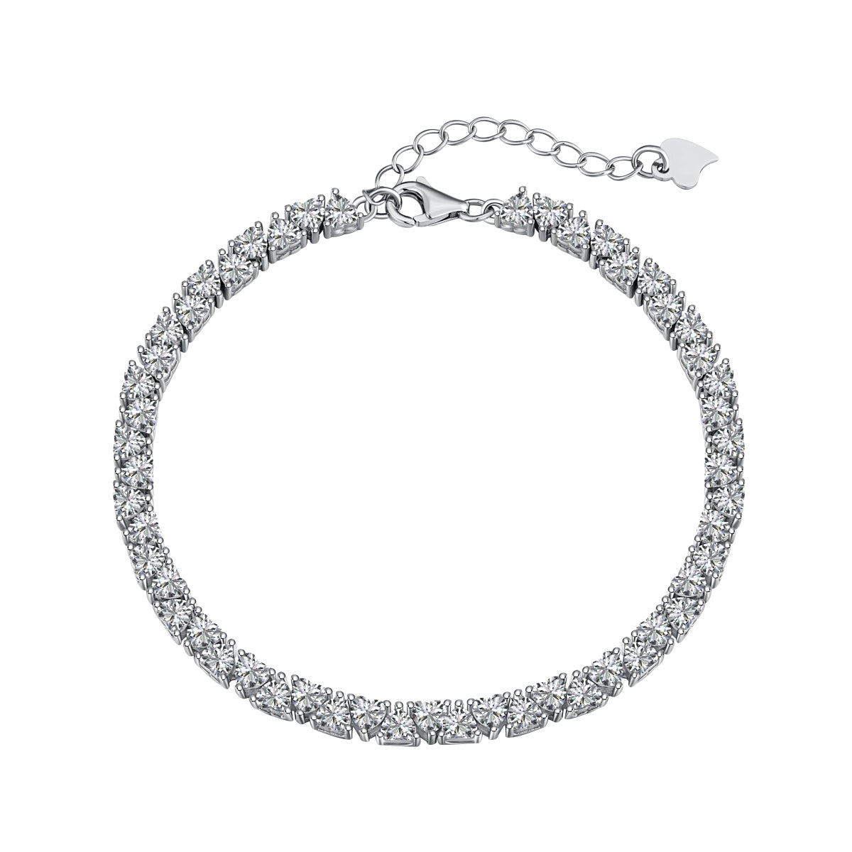 [Tonmkive Jewelry] سوار على شكل قلب رومانسي مبهر للعشاق