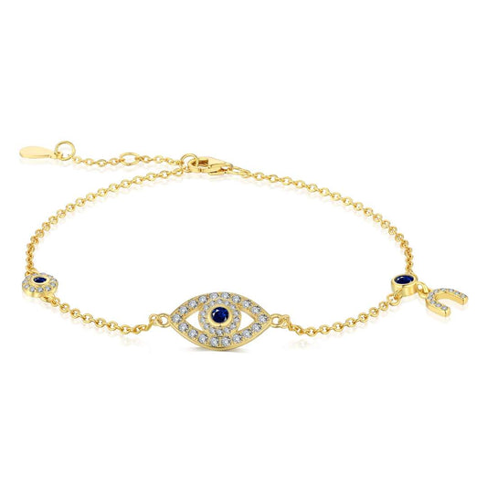 [Tonmkive Jewelry]Zierliche Halskette in Augenform