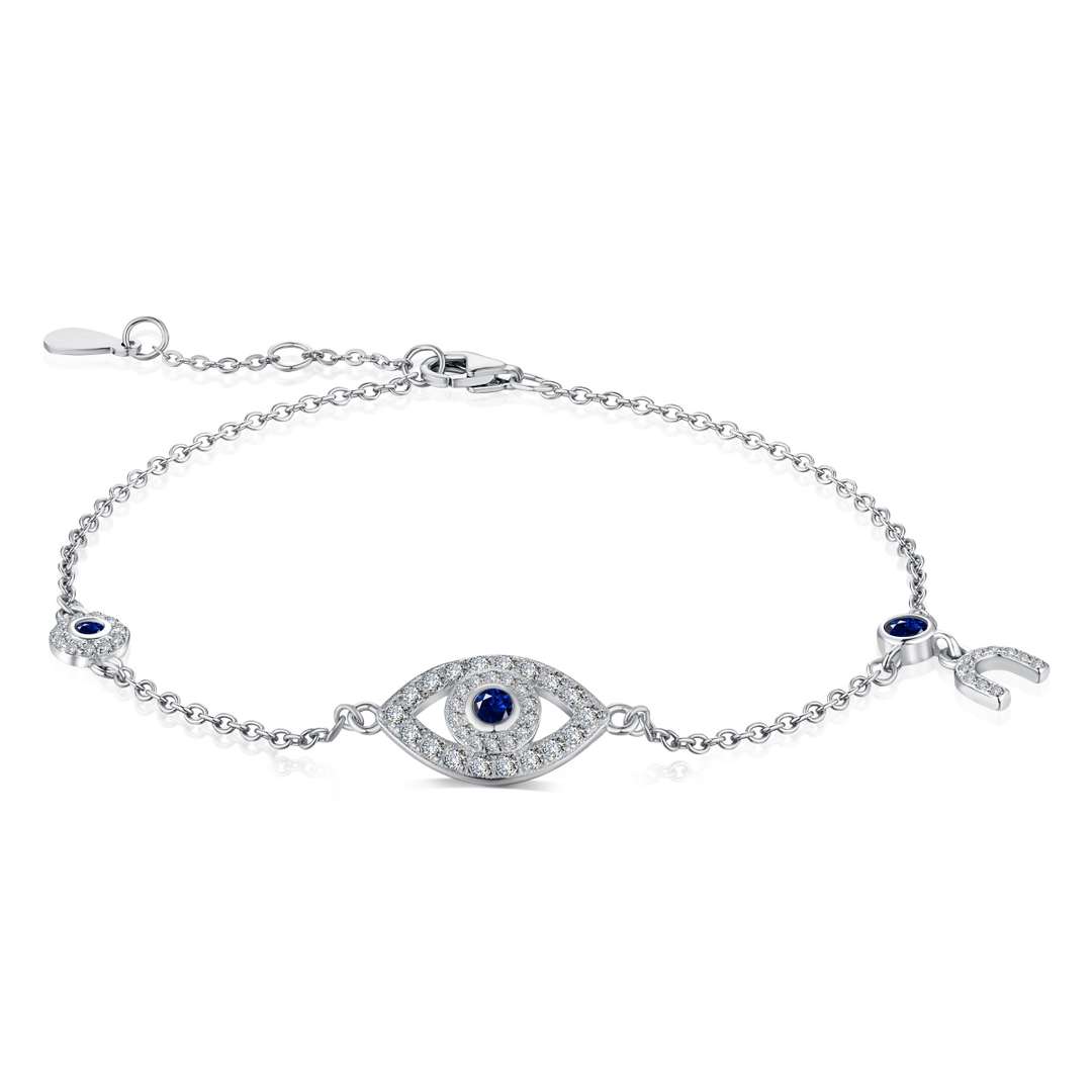 [Tonmkive Jewelry]Zierliche Halskette in Augenform