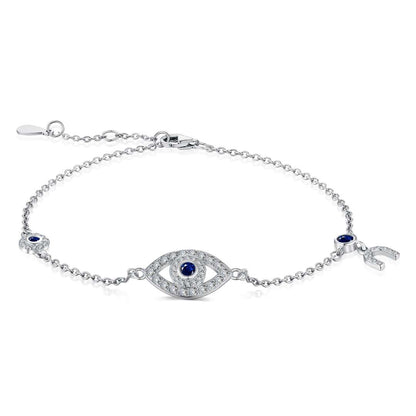 [Tonmkive Jewelry]Zierliche Halskette in Augenform