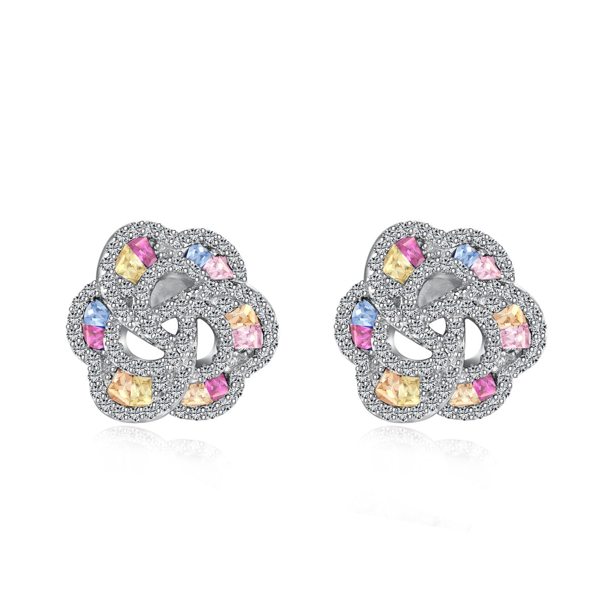 [Tonmkive Schmuck]Exquisite Ohrringe mit Blumenform für den Alltag