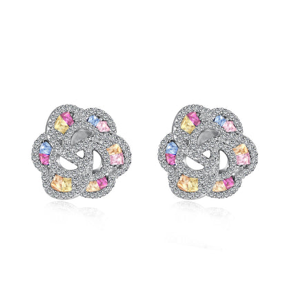 [Tonmkive Schmuck]Exquisite Ohrringe mit Blumenform für den Alltag